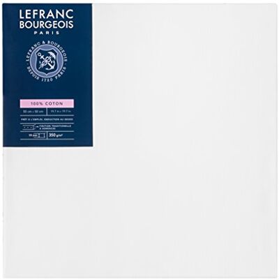Lefranc Bourgeois Telaio Telato 50x50 Baumwolle 100% Dick 19mm Klassisch - Leinwandrahmen Lefranc Bourgeois Telaio Telato 50x50 Baumwolle 100% Dick 19mm Klassisch - Leinwandrahmen