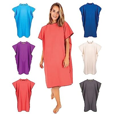 Gräfenstayn Premium Badeponcho mit Knöpfen Öekotex 100 Umziehhilfe Damen & Herren Surf-Poncho Strand Handtuch-Poncho Erwachsene Umkleide-Hilfe Badeumhang Mikrofaser (L-XL Bordeaux) Gräfenstayn Premium Badeponcho mit Knöpfen Öekotex 100 Umziehhilfe Damen & Herren Surf-Poncho Strand Handtuch-Poncho Erwachsene Umkleide-Hilfe Badeumhang Mikrofaser (L-XL Bordeaux)