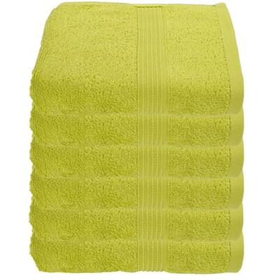 Julie Julsen 6er Pack Handtuch 23 Farben erhältlich weich und saugstark 500gsm Öko Tex 50 x 100 cm Limette Julie Julsen 6er Pack Handtuch 23 Farben erhältlich weich und saugstark 500gsm Öko Tex 50 x 100 cm Limette