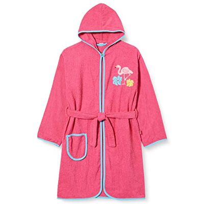 Playshoes Morgenmantel Unisex Kinder,Flamingo,122-128 Playshoes Morgenmantel Unisex Kinder,Flamingo,122-128