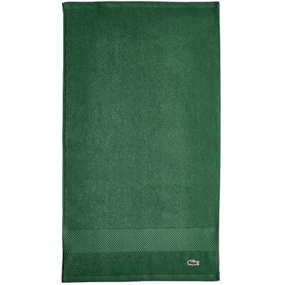 Lacoste Heritage Supima Handtuch, Baumwolle, 40,6 x 76,2 cm, Krokodilgrün Lacoste Heritage Supima Handtuch, Baumwolle, 40,6 x 76,2 cm, Krokodilgrün