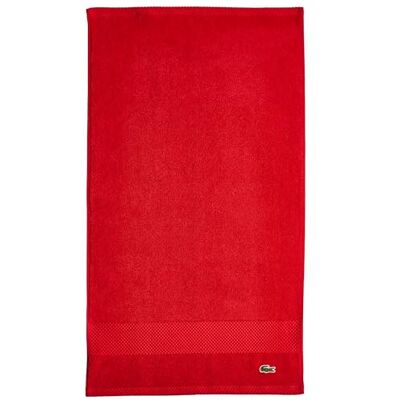 Lacoste Heritage-Supima-Baumwollhandtuch, Formel 1, 40,6 x 76,2 cm Lacoste Heritage-Supima-Baumwollhandtuch, Formel 1, 40,6 x 76,2 cm