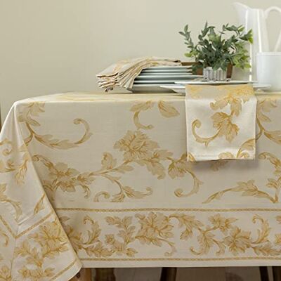 Benson Mills Harmony Scroll Tischdecke 60 X 120 Silber Benson Mills Harmony Scroll Tischdecke 60 X 120 Silber