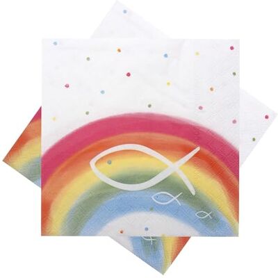 Unbekannt Servietten Fisch Bunt Regenbogen Tischdeko Kommunion Konfirmation Taufe 20 Stück Unbekannt Servietten Fisch Bunt Regenbogen Tischdeko Kommunion Konfirmation Taufe 20 Stück