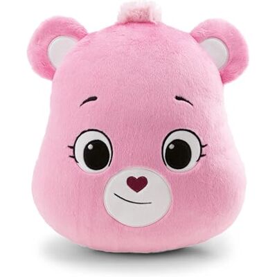 NICI Kissen Glücksbärchis Hurrabärchi figürlich 35x32cm pink 62817 Flauschiges Kuscheltierkissen für Kinder und Erwachsene, Plüschkissen ideal für Zuhause, Kindergarten oder unterwegs NICI Kissen Glücksbärchis Hurrabärchi figürlich 35x32cm pink 62817 Flauschiges Kuscheltierkissen für Kinder und Erwachsene, Plüschkissen ideal für Zuhause, Kindergarten oder unterwegs