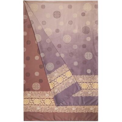Bassetti PALLAVICINO Foulard aus 100% Baumwolle in der Farbe Grigio G1, Maße: 270x270 cm -9330057 Bassetti PALLAVICINO Foulard aus 100% Baumwolle in der Farbe Grigio G1, Maße: 270x270 cm -9330057