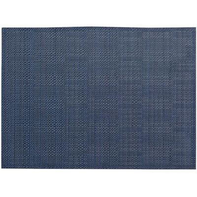 Winkler Geflochtener PVC-Tischset Canna ozeanblau 33 x 45 cm Winkler Geflochtener PVC-Tischset Canna ozeanblau 33 x 45 cm