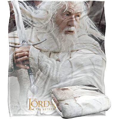 LOGOVISION Herr der Ringe GANDALF Silky Touch Optimalweiche Kuscheldecke 152 x 127 cm LOGOVISION Herr der Ringe GANDALF Silky Touch Optimalweiche Kuscheldecke 152 x 127 cm