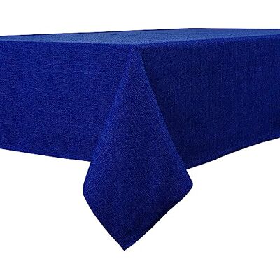 Falcon Eckig Wasserdicht Tischdecke Leinenoptik abwaschbar Tischtuch Leinen Tischläufer Tischwäsche Eckig, 140 × 180 cm, Königsblau Falcon Eckig Wasserdicht Tischdecke Leinenoptik abwaschbar Tischtuch Leinen Tischläufer Tischwäsche Eckig, 140 × 180 cm, Königsblau