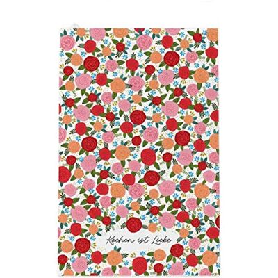 Grafik-Werkstatt Grafik Werkstatt Geschirrtuch Trockentuch mit lustigem Spruch Kochen ist Liebe Grafik-Werkstatt Grafik Werkstatt Geschirrtuch Trockentuch mit lustigem Spruch Kochen ist Liebe