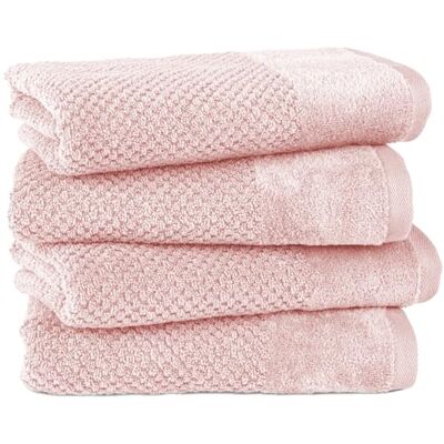 Pure Handtuch 50x100cm 4er-Pack aus 100% Baumwolle Rosa Waschbar bis 60°C, trocknergeeignet weich & saugstark Pure Handtuch 50x100cm 4er-Pack aus 100% Baumwolle Rosa Waschbar bis 60°C, trocknergeeignet weich & saugstark