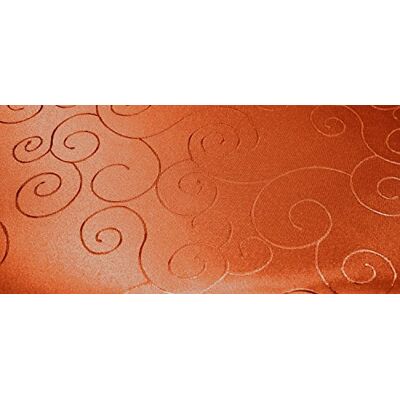Unbekannt Mitteldecke Tischdecke eckig 130x340 cm Struktur damast Tafeltuch Circle bügelfrei #1302 (Terra) Unbekannt Mitteldecke Tischdecke eckig 130x340 cm Struktur damast Tafeltuch Circle bügelfrei #1302 (Terra)