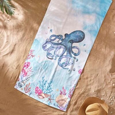 Catherine Lansfield Octopus 76 x 160 Strandtuch (Paar) Catherine Lansfield Octopus 76 x 160 Strandtuch (Paar)