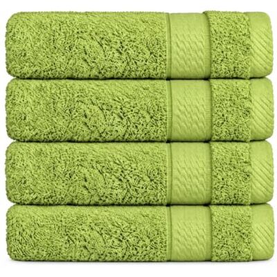 Class Home Collection Handtücher 50x100 cm, 4er Handtuchset, Apfelgrün 500 g/m² Frottee 100% Baumwolle Weich & saugstark Strapazierfähig Bordüre Aufhängeschlaufe OEKO-TEX® STANDARD 100 Class Home Collection Handtücher 50x100 cm, 4er Handtuchset, Apfelgrün 500 g/m² Frottee 100% Baumwolle Weich & saugstark Strapazierfähig Bordüre Aufhängeschlaufe OEKO-TEX® STANDARD 100