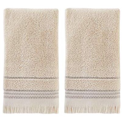 SKL Home by Saturday Knight Ltd. Handtuch-Set, Jude-Fransen, 2-teilig, Taupe SKL Home by Saturday Knight Ltd. Handtuch-Set, Jude-Fransen, 2-teilig, Taupe