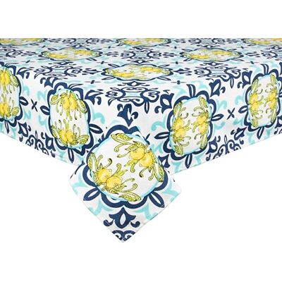 Excelsa Amalfi Rechteckige Tischdecke, 140 x 240 cm, Baumwolle, Polyester, maschinenwaschbar Excelsa Amalfi Rechteckige Tischdecke, 140 x 240 cm, Baumwolle, Polyester, maschinenwaschbar