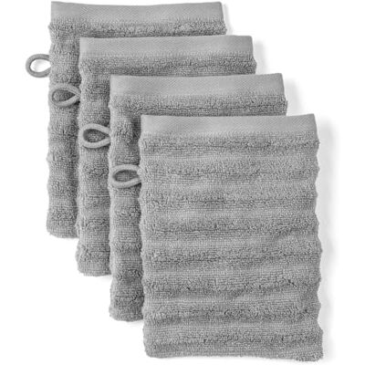 Pure Waschlappen 4-TLG. 4x16x21cm 100% Baumwolle & weich, Dunkelgrau Spürbar weich, saugstark und ideal für Bad, Gäste und täglichen Komfort Pure Waschlappen 4-TLG. 4x16x21cm 100% Baumwolle & weich, Dunkelgrau Spürbar weich, saugstark und ideal für Bad, Gäste und täglichen Komfort