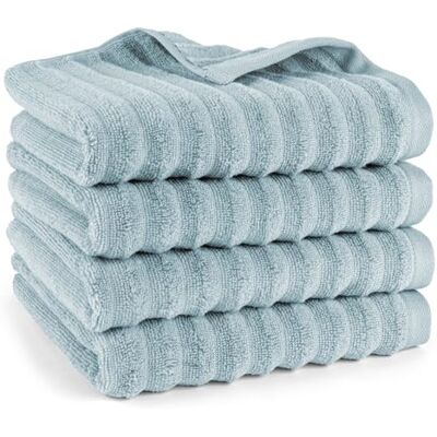 Pure Handtuch 4-TLG. 4x50x100cm 100% Baumwolle saugstark, Blaugrau Spürbar weich, saugstark und ideal für Bad, Gäste und täglichen Komfort Pure Handtuch 4-TLG. 4x50x100cm 100% Baumwolle saugstark, Blaugrau Spürbar weich, saugstark und ideal für Bad, Gäste und täglichen Komfort