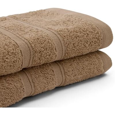 Bassetti Set aus 1 Handtuch und Gästehandtuch, Kordel, 100% Baumwolle, 40 x 60/60 x 100 cm Bassetti Set aus 1 Handtuch und Gästehandtuch, Kordel, 100% Baumwolle, 40 x 60/60 x 100 cm