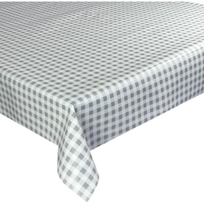 Euromat Wachstücher Tischdecke Wachstuch Gartentischdecke wasserdichte Abwaschbar Grau Kariert C-16-6 200x140 cm Euromat Wachstücher Tischdecke Wachstuch Gartentischdecke wasserdichte Abwaschbar Grau Kariert C-16-6 200x140 cm
