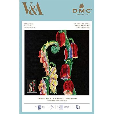 DMC BL1197/77 Motiv Foxglove von Nouvelles Variations, verschieden, Nicht zutreffend DMC BL1197/77 Motiv Foxglove von Nouvelles Variations, verschieden, Nicht zutreffend