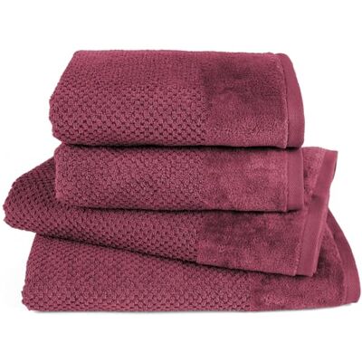 Pure Handtuch Set 4tlg 2xDusch 2xHand Beere 100% Baumwolle, weich & saugstark Waschbar bis 60∘C, trocknergeeignet Pure Handtuch Set 4tlg 2xDusch 2xHand Beere 100% Baumwolle, weich & saugstark Waschbar bis 60∘C, trocknergeeignet