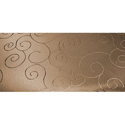Unbekannt Mitteldecke Tischdecke eckig 130x340 cm Struktur damast Tafeltuch Circle bügelfrei #1302 (Hellbraun) Unbekannt Mitteldecke Tischdecke eckig 130x340 cm Struktur damast Tafeltuch Circle bügelfrei #1302 (Hellbraun)
