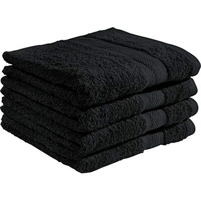 REDBEST - Chicago - Schwarz - 70x140 cm - Bath towel REDBEST - Chicago - Schwarz - 70x140 cm - Bath towel