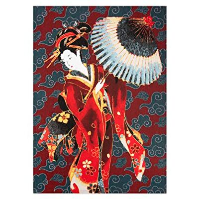Excelsa Kimono Geschirrtuch, 100% Baumwolle, 70 x 50 cm, mit Knopfloch Excelsa Kimono Geschirrtuch, 100% Baumwolle, 70 x 50 cm, mit Knopfloch