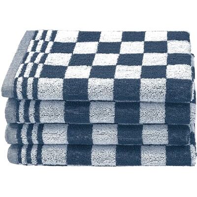 ZOLLNER 4er Set Küchenhandtücher Baumwolle in 50x50 cm saugstarke und strapazierfähige Küchentücher waschbar bis 60°C – in blau kariert Gastronomiequalität Oeko Tex® Zertifiziert ZOLLNER 4er Set Küchenhandtücher Baumwolle in 50x50 cm saugstarke und strapazierfähige Küchentücher waschbar bis 60°C – in blau kariert Gastronomiequalität Oeko Tex® Zertifiziert