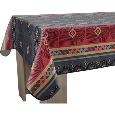 Le linge de Jules Valparaiso Tischdecke, schmutzabweisend, Rot, rechteckig, 150 x 240 cm Le linge de Jules Valparaiso Tischdecke, schmutzabweisend, Rot, rechteckig, 150 x 240 cm