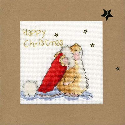 Bothy Threads Grußkarte Kreuzstich-Set Sterne beobachten, 10x10cm, XMAS20, Zählmuster Bothy Threads Grußkarte Kreuzstich-Set Sterne beobachten, 10x10cm, XMAS20, Zählmuster