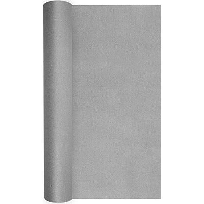 Unbekannt Tischläufer Rolle Uni Silber/einfarbig/Airlaid/Tischband/Party/Fest/Feier 40cm x 4,90m Unbekannt Tischläufer Rolle Uni Silber/einfarbig/Airlaid/Tischband/Party/Fest/Feier 40cm x 4,90m