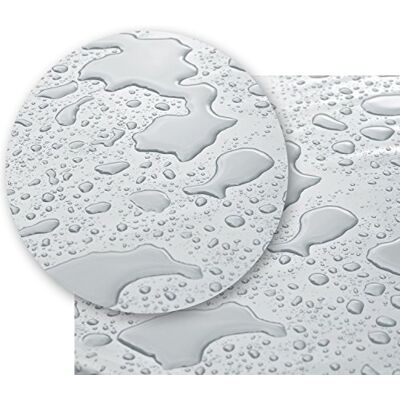 BEAUTEX transparente Tischfolie glasklar 0,3mm Meterware Tischdecke 100x110 Lebensmittelecht, wasserfest, abwischbar, individuell zuschneidbar, schützt zuverlässig vor Kratzern und Flecken BEAUTEX transparente Tischfolie glasklar 0,3mm Meterware Tischdecke 100x110 Lebensmittelecht, wasserfest, abwischbar, individuell zuschneidbar, schützt zuverlässig vor Kratzern und Flecken