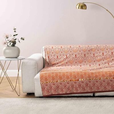 Bassetti Nairobi Granfoulard-Tuch aus 100% Baumwolle in der Farbe ROT R1 Maße: 350x270 cm 9332331 Bassetti Nairobi Granfoulard-Tuch aus 100% Baumwolle in der Farbe ROT R1 Maße: 350x270 cm 9332331