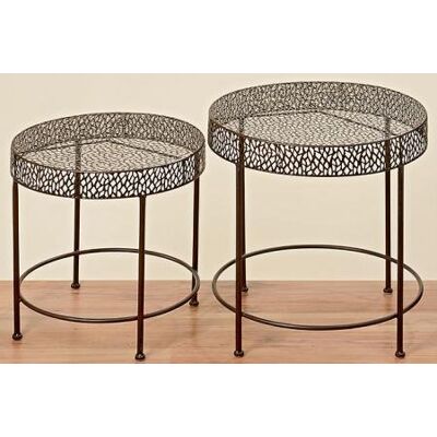 DonRegaloWeb DRW Tischset aus Eisen, 2 Stück, Braun DonRegaloWeb DRW Tischset aus Eisen, 2 Stück, Braun