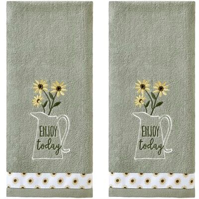 SKL Home von Saturday Knight Ltd. Enjoy Today Handtuch-Set, 2-teilig SKL Home von Saturday Knight Ltd. Enjoy Today Handtuch-Set, 2-teilig