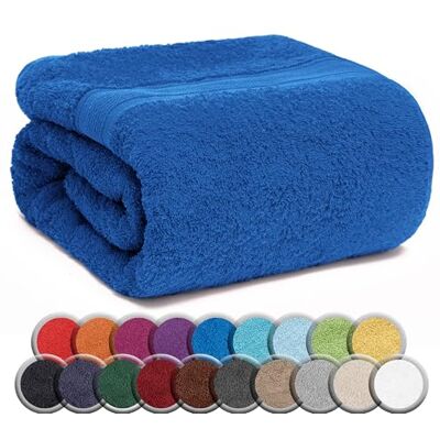 NatureMark SAUNATUCH/Badetuch – Premium Qualität 80x200cm – Sauna-Handtuch 100% Baumwolle – Farbe: Royal Blau NatureMark SAUNATUCH/Badetuch – Premium Qualität 80x200cm – Sauna-Handtuch 100% Baumwolle – Farbe: Royal Blau