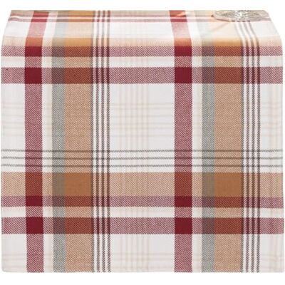 Threadmade Elrene Home Fashions Seneca Tischläufer, kariert, Herbst/Erntedankfest, Baumwolle, 33 x 178 cm Threadmade Elrene Home Fashions Seneca Tischläufer, kariert, Herbst/Erntedankfest, Baumwolle, 33 x 178 cm