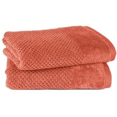 Pure Handtuch 2er-Pack 50x100cm aus 100% Baumwolle saugstark, schnelltrockend & weich Handtücher mit Anhängeschlaufe Oeko-TEX Zertifiziert Orange Pure Handtuch 2er-Pack 50x100cm aus 100% Baumwolle saugstark, schnelltrockend & weich Handtücher mit Anhängeschlaufe Oeko-TEX Zertifiziert Orange