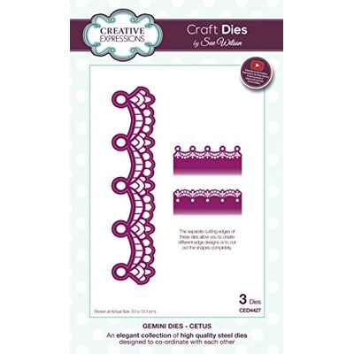 Creative Sue Wilson Gemini Collection Cetus Stanzform, Metall, 13,3 cm lang Creative Sue Wilson Gemini Collection Cetus Stanzform, Metall, 13,3 cm lang