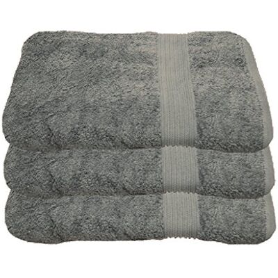 Julie Julsen 3er Pack Duschtuch 29 Farben erhältlich weich und saugstark 500gsm Öko Tex 70 x 140 cm Silbergrau B-Ware Julie Julsen 3er Pack Duschtuch 29 Farben erhältlich weich und saugstark 500gsm Öko Tex 70 x 140 cm Silbergrau B-Ware
