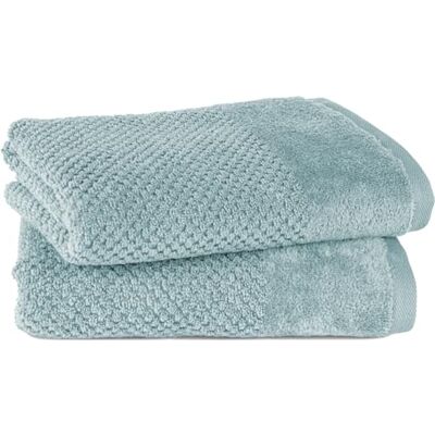 Pure Handtuch 50x100cm 2er-Pack aus 100% Baumwolle Helltürkis Waschbar bis 60°C, trocknergeeignet weich & saugstark Pure Handtuch 50x100cm 2er-Pack aus 100% Baumwolle Helltürkis Waschbar bis 60°C, trocknergeeignet weich & saugstark