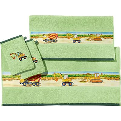 Erwin Müller - Kinder-Frottier-Set 4-teilig Grün - Grün - 4-teilig - Towel set Erwin Müller - Kinder-Frottier-Set 4-teilig Grün - Grün - 4-teilig - Towel set