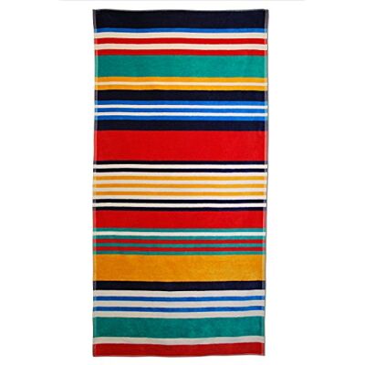 Superior Collection Luxuriöse Jacquard Strand Handtücher, gekämmte Baumwolle, Oversized, Multi Stripes, Multi Stripes Superior Collection Luxuriöse Jacquard Strand Handtücher, gekämmte Baumwolle, Oversized, Multi Stripes, Multi Stripes
