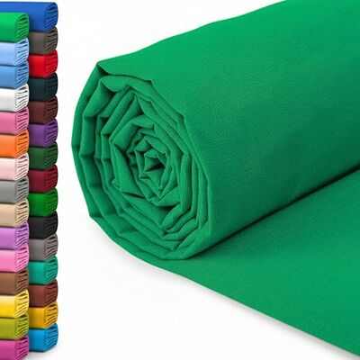 A-Express 100% Baumwollstoff 150 cm (60 Zoll) Breit – Uni Baumwoll stoff Meterware Ideal für Patchwork, Nähen, Vorhang, Futter, Bettwäsche, Schneiderei, Kissenbezüge Flaschengrün 1 Meter A-Express 100% Baumwollstoff 150 cm (60 Zoll) Breit – Uni Baumwoll stoff Meterware Ideal für Patchwork, Nähen, Vorhang, Futter, Bettwäsche, Schneiderei, Kissenbezüge Flaschengrün 1 Meter