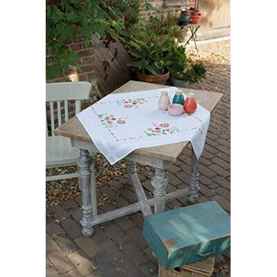 Vervaco Stickpackung Tischdecke Sticken Set Erwachsene Vorgedruckt Blumen Stickdecken Vorgezeichnet Decke Sticken Stickpackung Plattstich 80 x 80 cm Stoff zum Sticken Kreatives Geschenk Vervaco Stickpackung Tischdecke Sticken Set Erwachsene Vorgedruckt Blumen Stickdecken Vorgezeichnet Decke Sticken Stickpackung Plattstich 80 x 80 cm Stoff zum Sticken Kreatives Geschenk