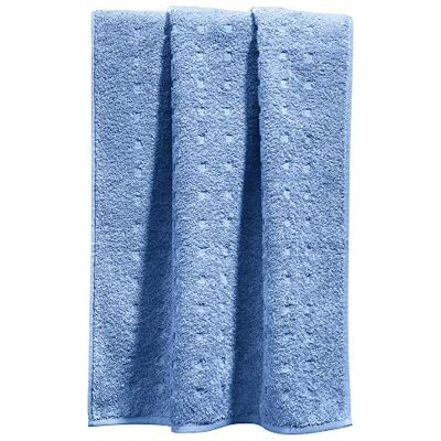Möve Duschtuch Quadretti Walk-Frottier hellblau Größe 67x140 cm Möve Duschtuch Quadretti Walk-Frottier hellblau Größe 67x140 cm