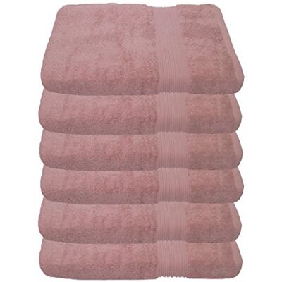 Julie Julsen 6er Pack Handtuch 23 Farben erhältlich weich und saugstark 500gsm Öko Tex 50 x 100 cm Pastell Rosa Julie Julsen 6er Pack Handtuch 23 Farben erhältlich weich und saugstark 500gsm Öko Tex 50 x 100 cm Pastell Rosa