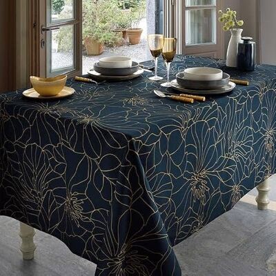 Gabel Fleur Rechteckige Tischdecke für 6 Personen Gabel Fleur Rechteckige Tischdecke für 6 Personen